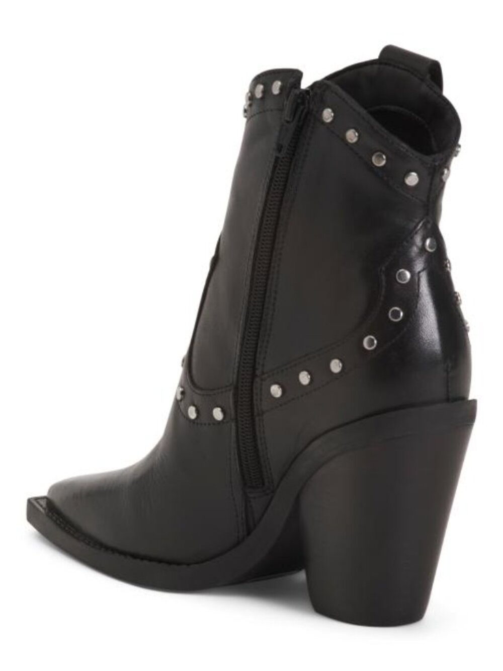 AREZZO Made In Brazil Leather Norah High Block Boots - Picture 2 of 3